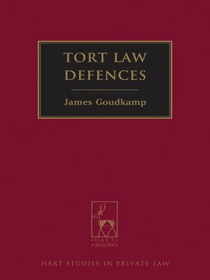cover image of Tort Law Defences